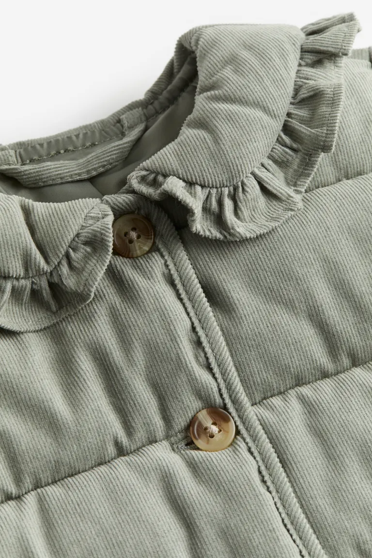 

Вельветовая куртка H&M, зеленый