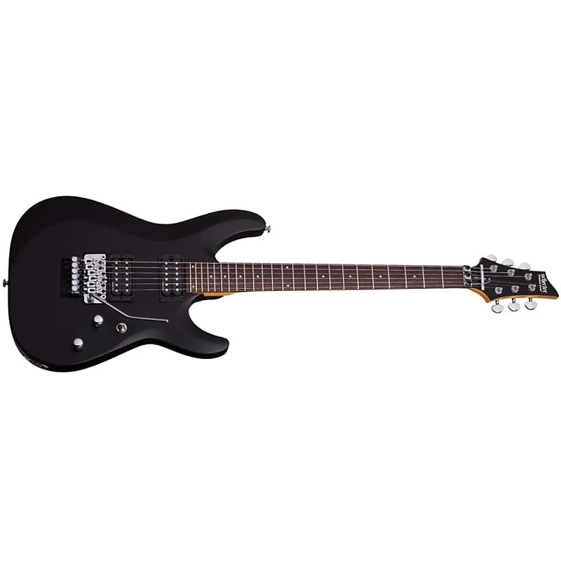 

Электрогитара Schecter C-6 FR Deluxe Electric Guitar, Floyd Rose - Satin Black