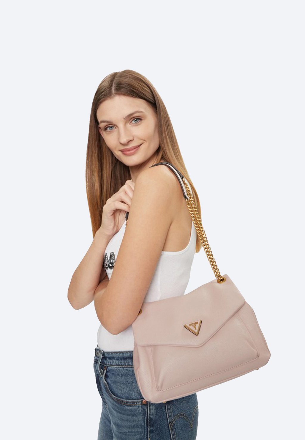 

Сумка через плечо Hobo Guess, цвет rosa