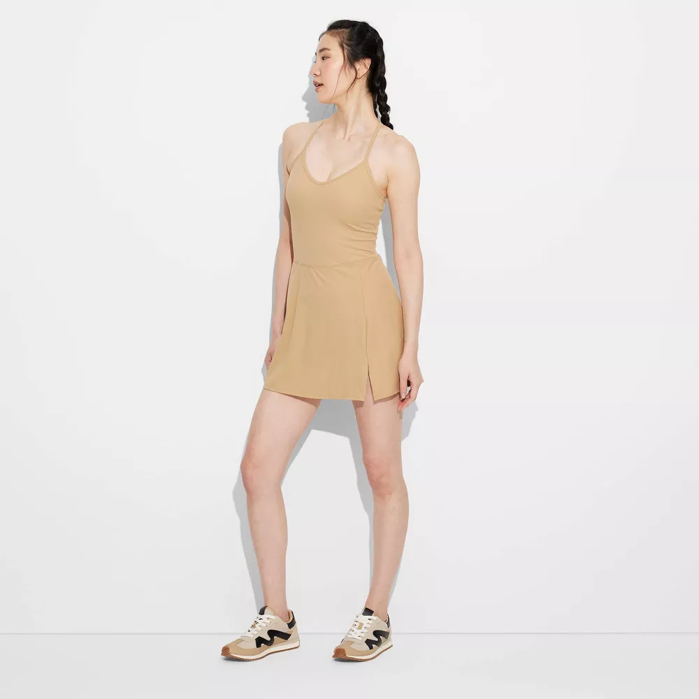 

Женское платье Game Day Strappy Active - JoyLab, цвет Tan