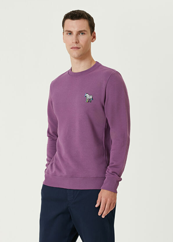 

Толстовка из органического хлопка Ps By Paul Smith, фиолетовый