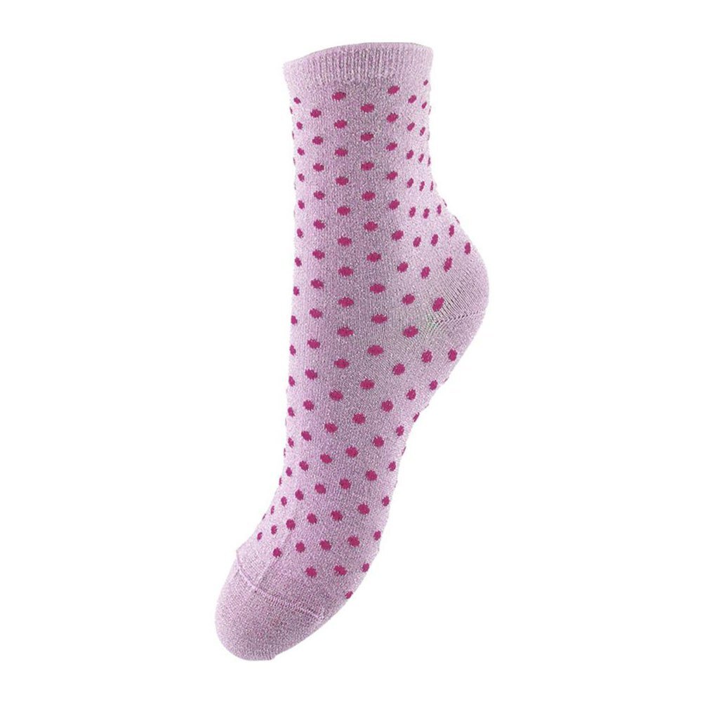 

Носки Pieces Sebby Glitter 17094859 Long, розовый