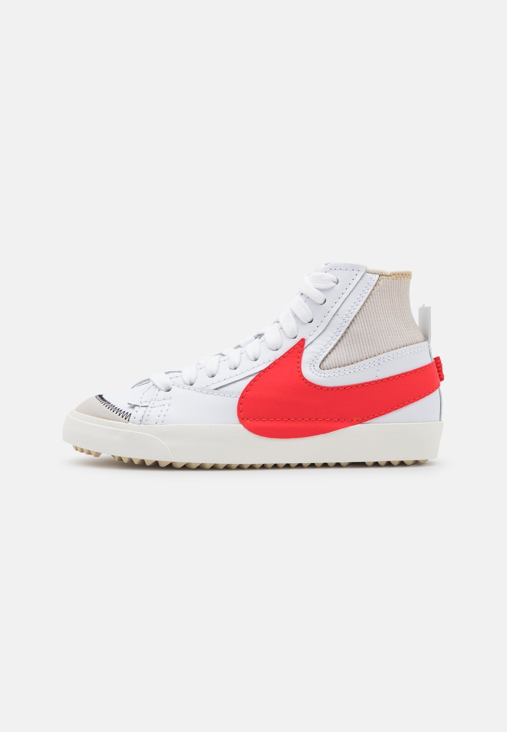 

Высокие кроссовки Nike Blazer Mid '77 Jumbo Unisex, белый / красный хабанеро