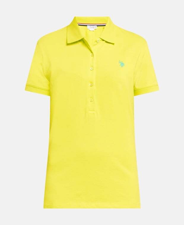 

Рубашка-поло ORGANIC U.S. Polo Assn., лаймовый