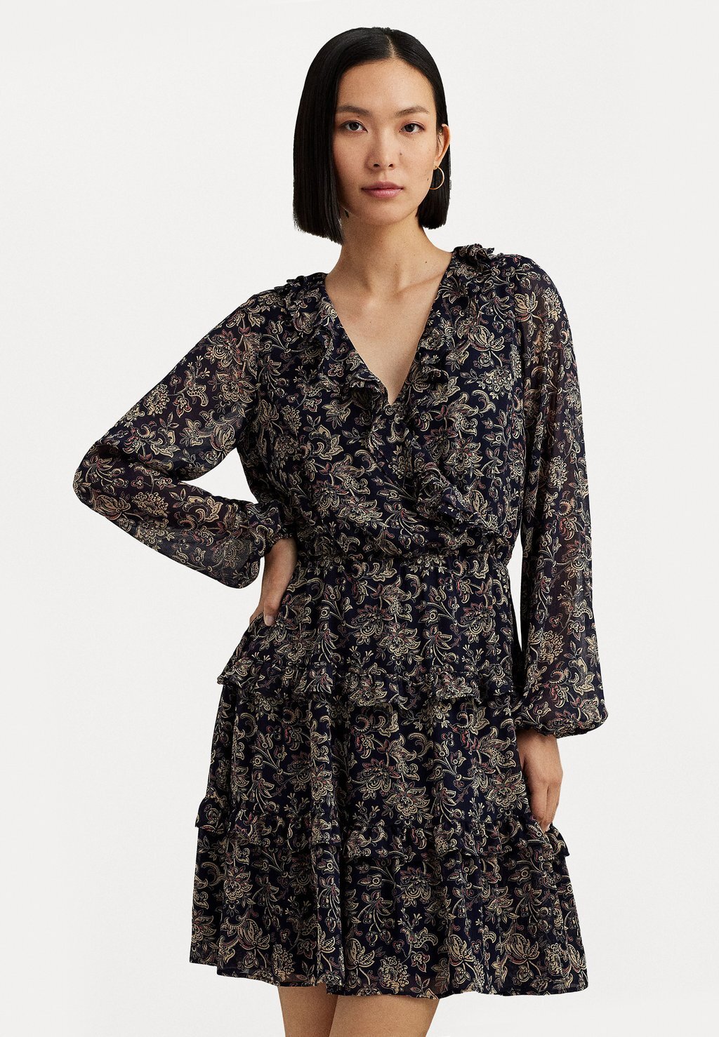 

Дневное платье NALIMA LONG SLEEVE DAY DRESS Lauren Ralph Lauren, белый