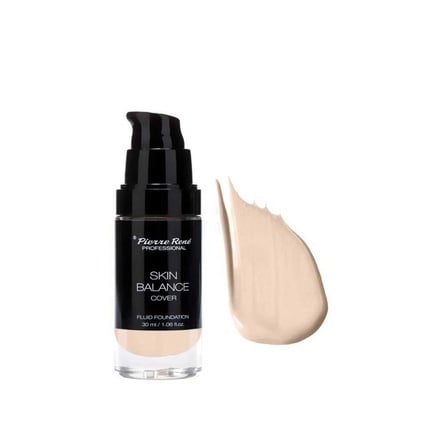 Pierre Rene Professional Skin Balance Cover Fluid Foundation Водостойкий крем №27 pierre rene тональный крем skin balance foundation cool ivory 19