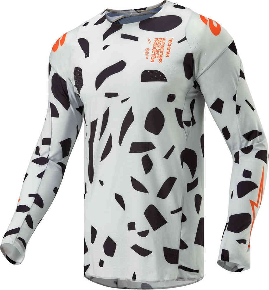 

Джерси Techstar Rantera для мотокросса Alpinestars, белый/серый