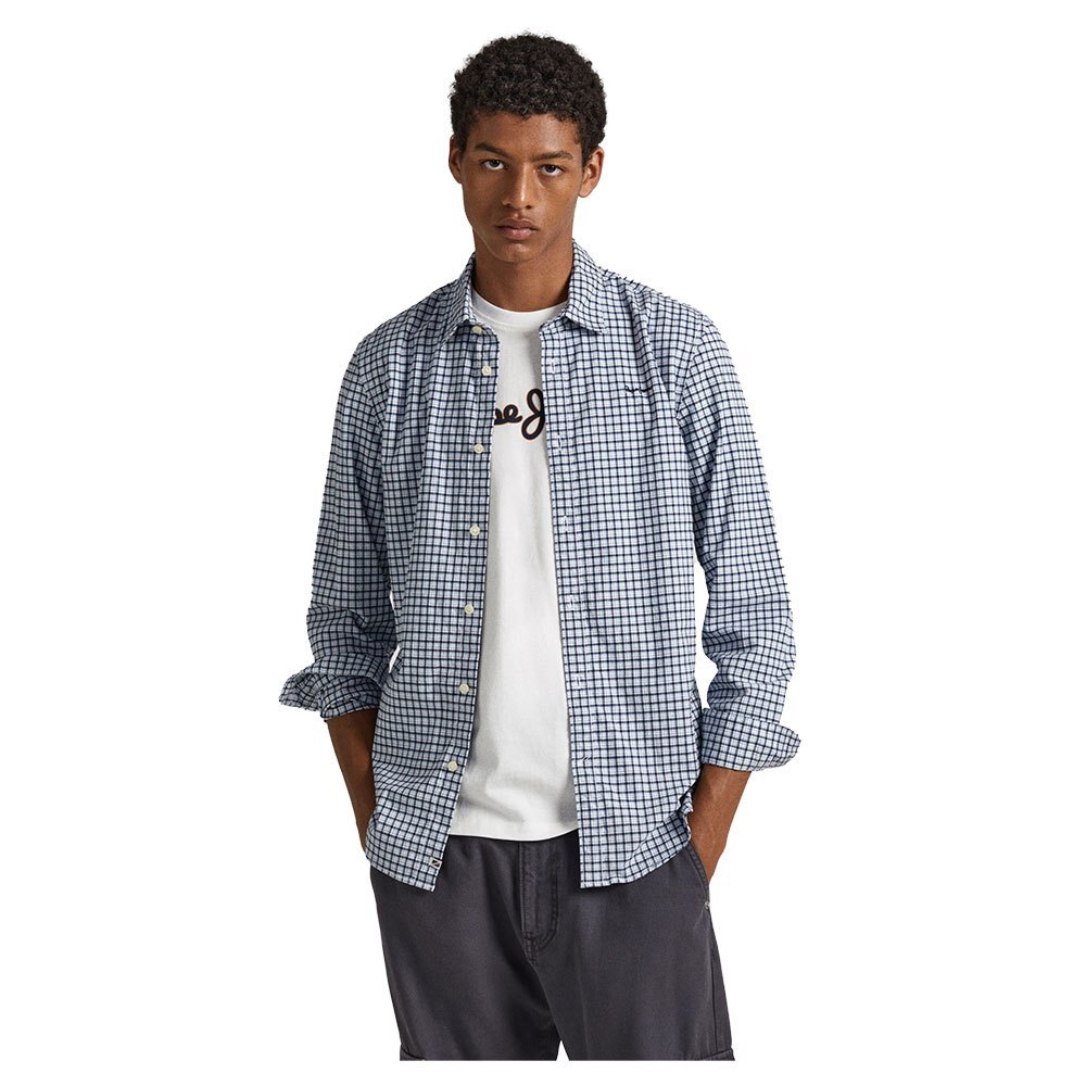 

Рубашка с длинным рукавом Pepe Jeans Copdock, синий