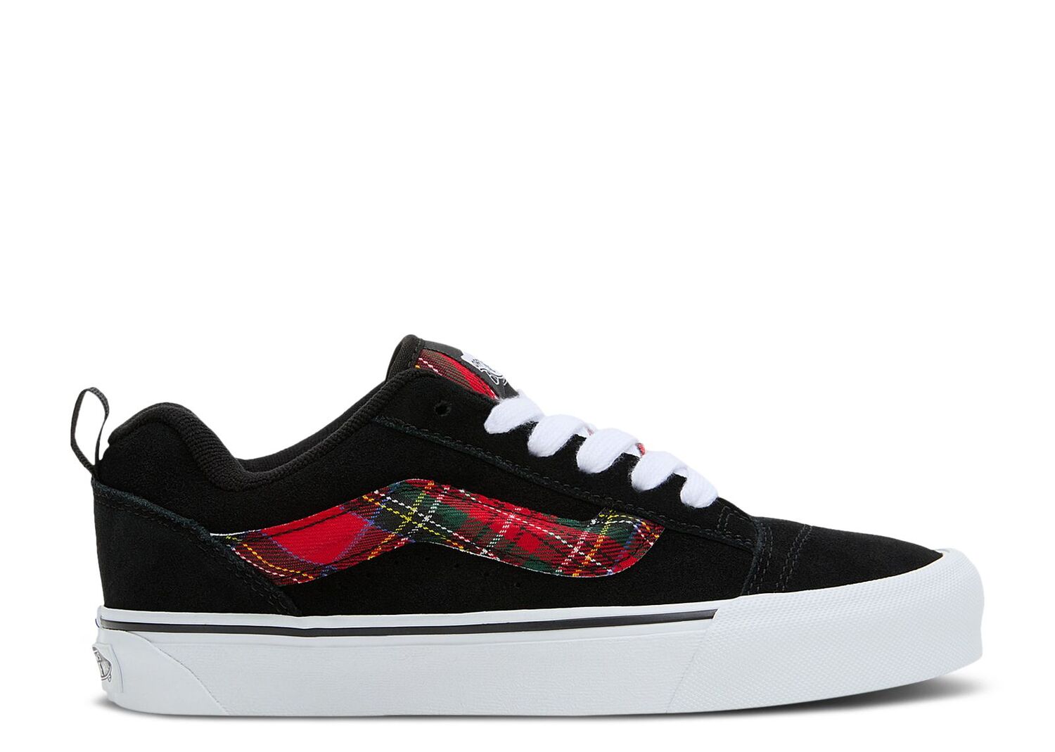 

Кроссовки Vans Knu-Skool 'Rave Plaid Black', черный