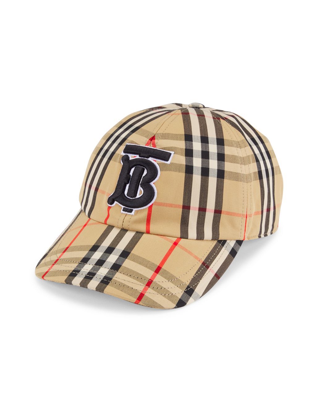 

Архивная бейсболка в клетку Burberry, бежевый
