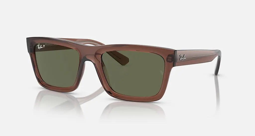 

Солнцезащитные очки Ray-Ban WARREN BIO-BASED, темно-зеленый