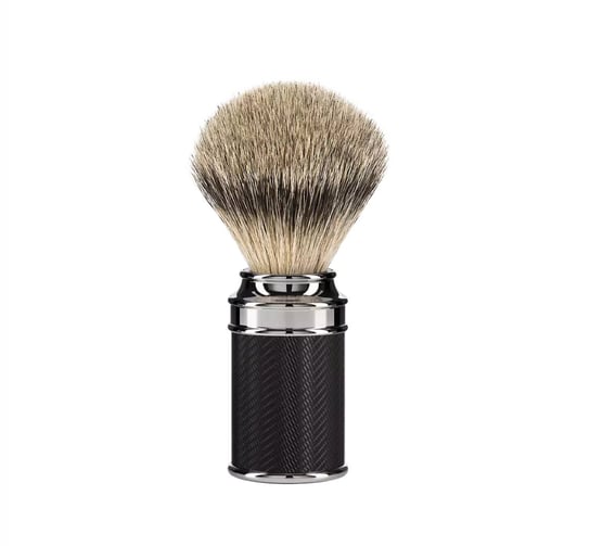 Помазок для бритья из шерсти барсука Silvertip, черная ручка TRADITIONAL (091M89 ЧЕРНЫЙ) Muhle