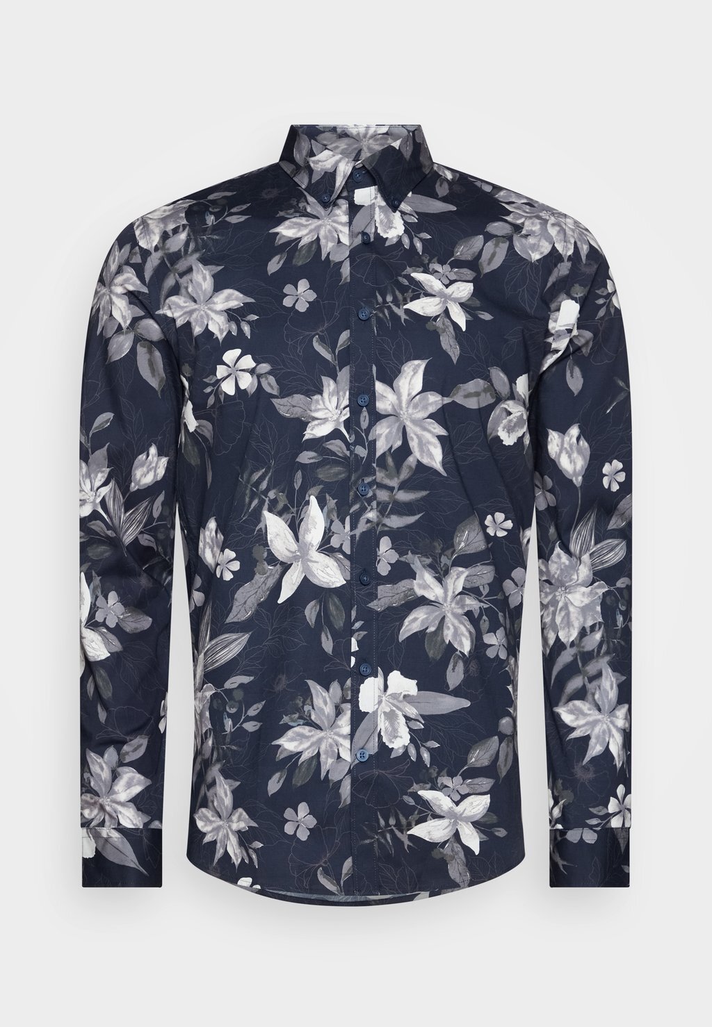 

Рубашка Flower Superflex Lindbergh, цвет navy