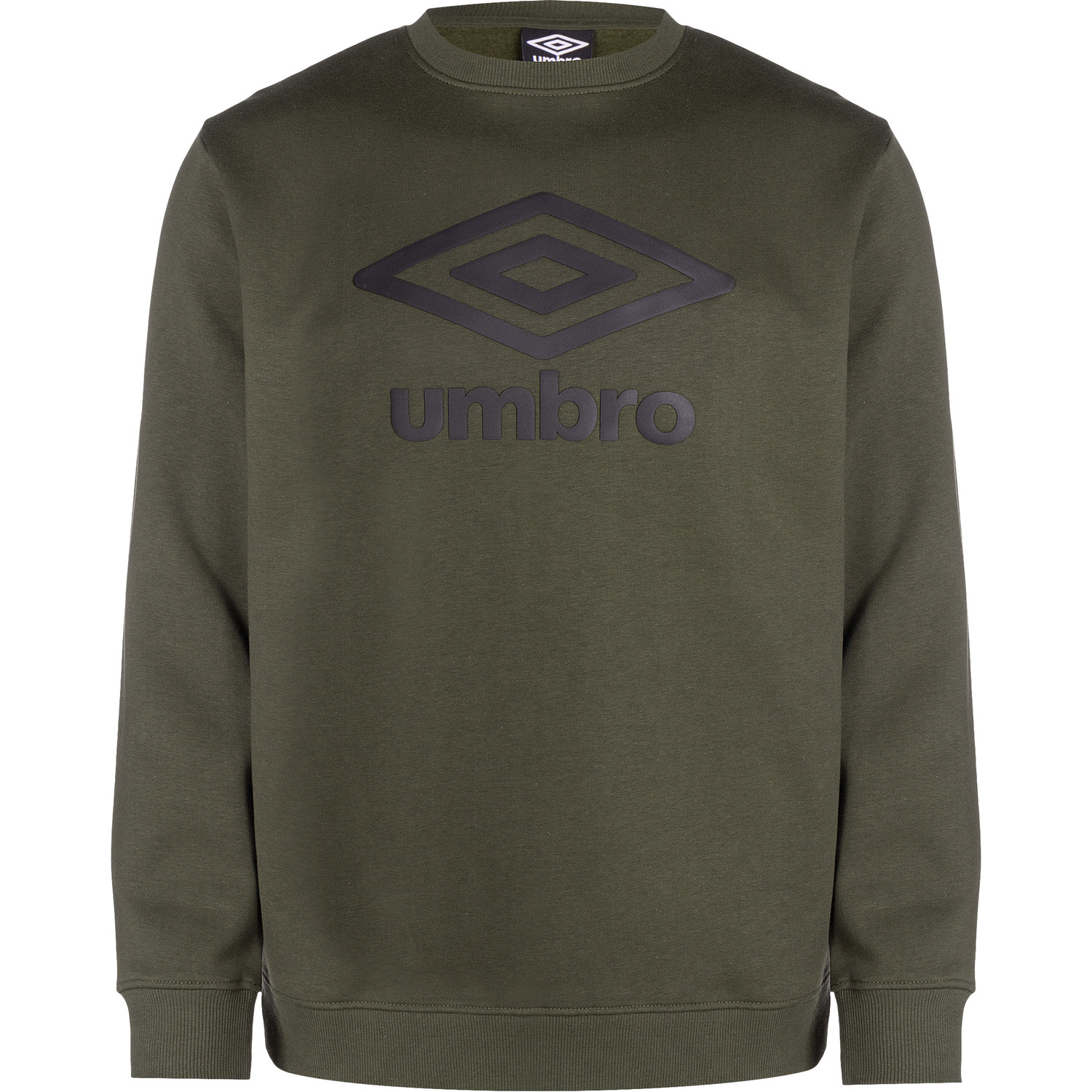 Толстовка Umbro Core, темно-зеленый/черный