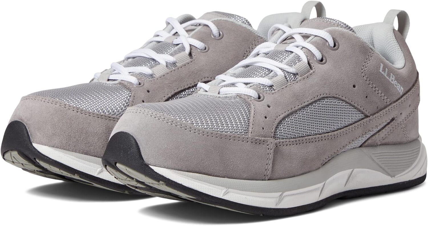 

Кроссовки Bean's Comfort Fitness Walker Suede Mesh L.L.Bean, цвет Frost Gray