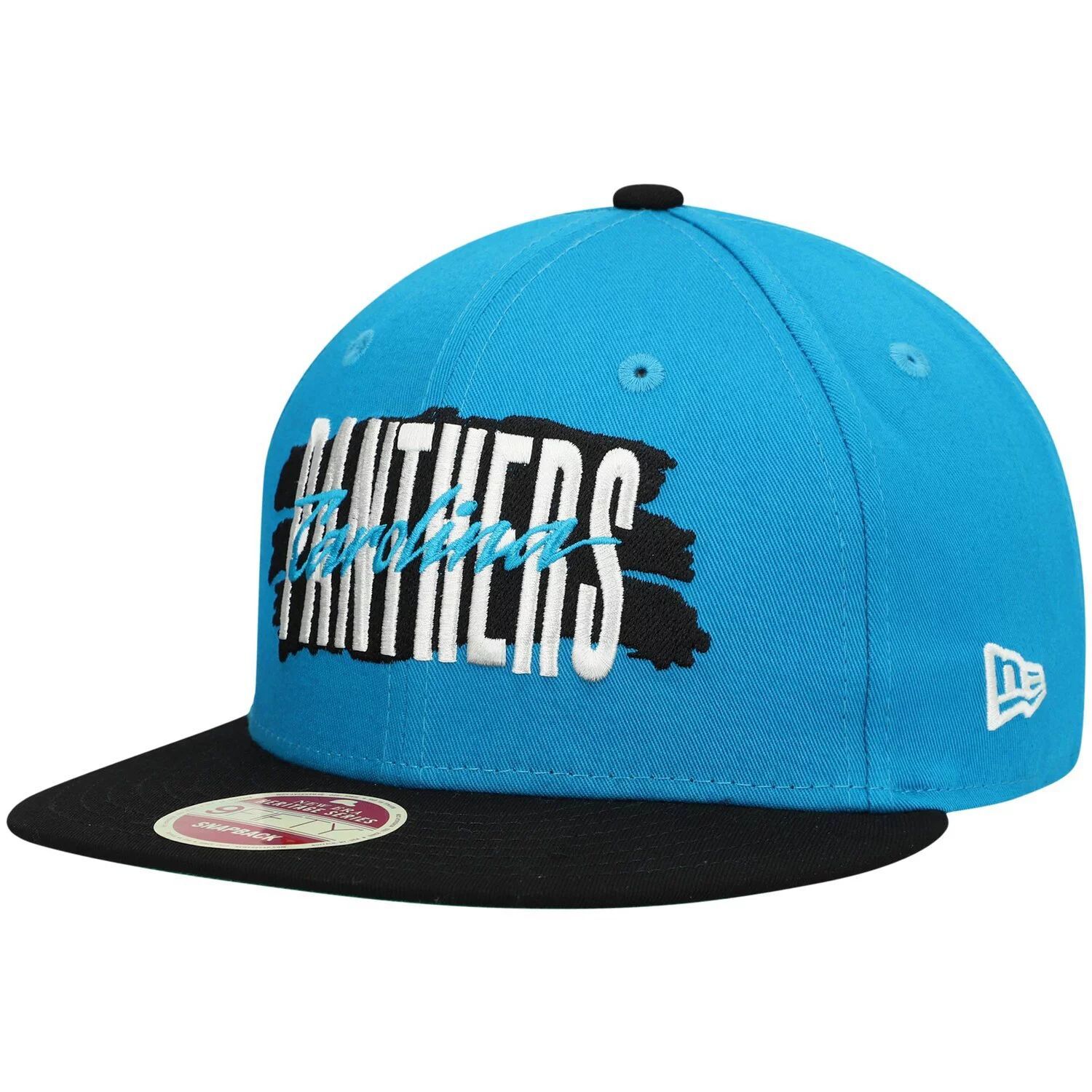 

Мужская кепка New Era Blue Carolina Panthers Heritage Wordmark 9FIFTY Snapback