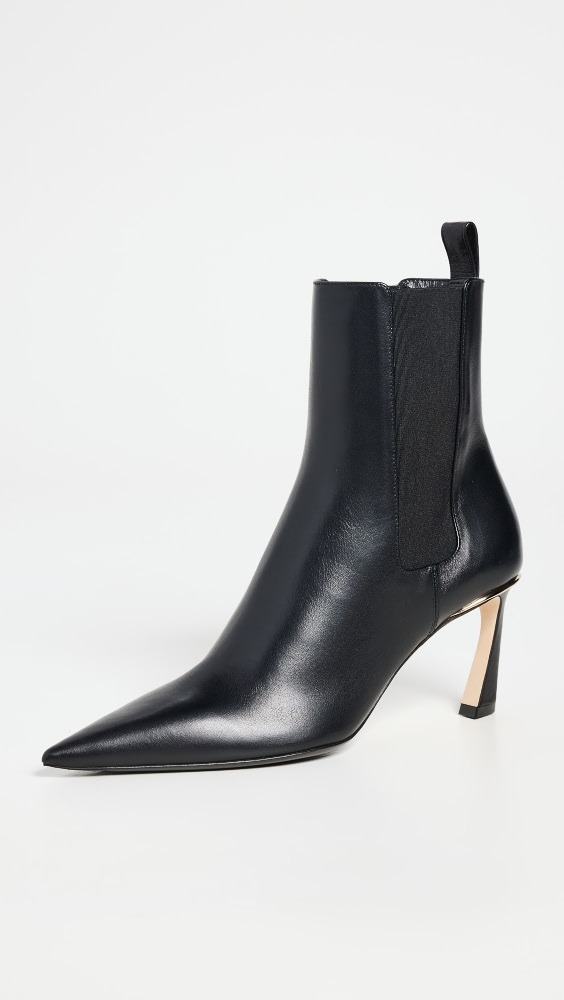 

Ботинки Victoria Beckham Pointy Toe Chelsea 75, черный