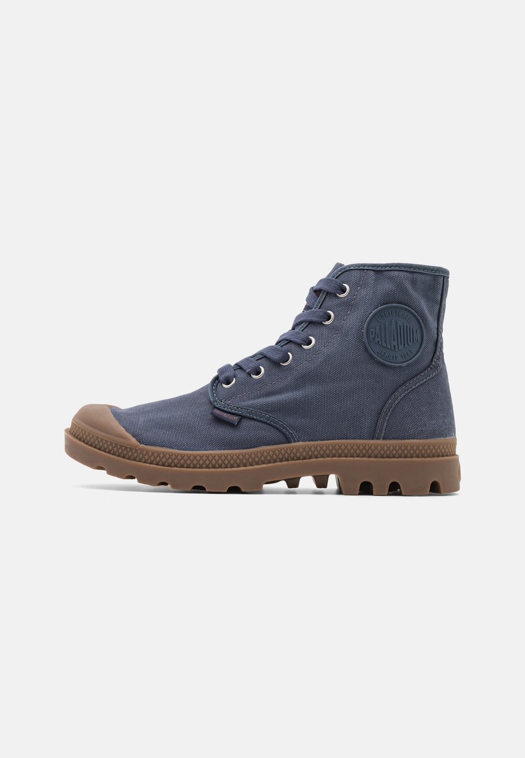 

Высокие кроссовки Pampa Hi Palladium, цвет mood indigo/mid gum