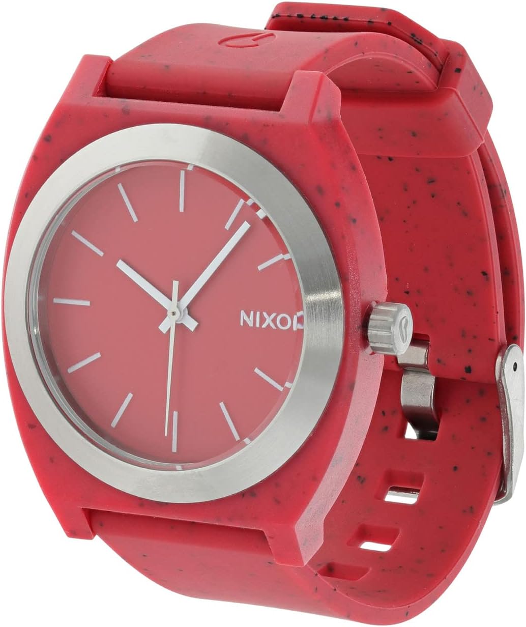 Часы Time Teller OPP Nixon, красный цена и фото