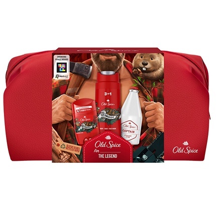 

Подарочный набор для ухода за телом Bearglove Old Spice
