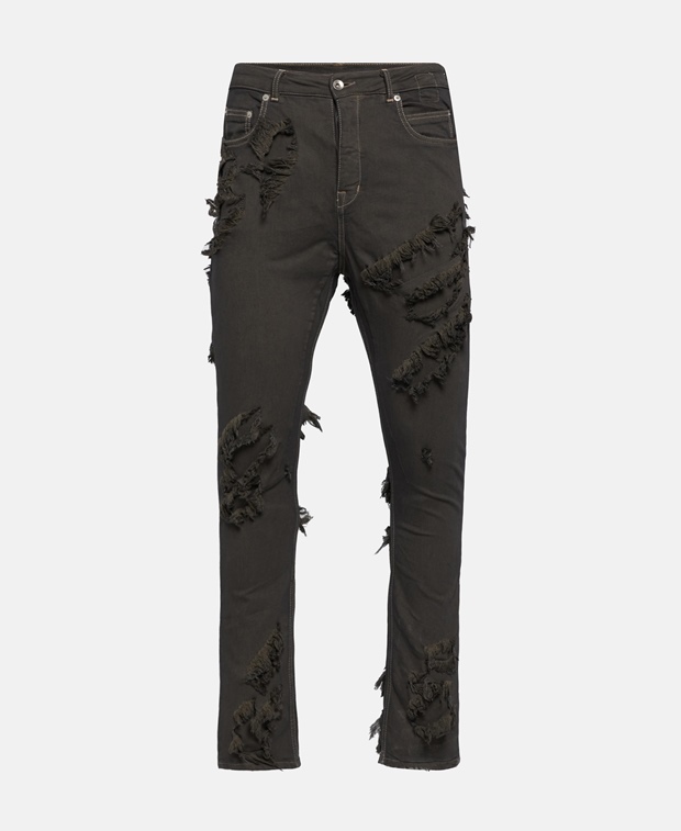 

Джинсы узкого кроя Rick Owens, серый