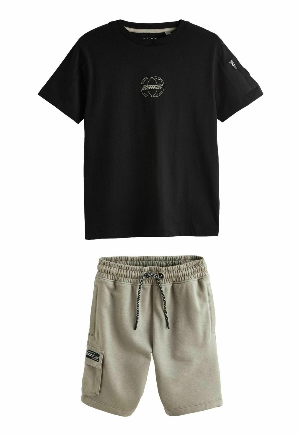 

Шорты SET Next, цвет black khaki