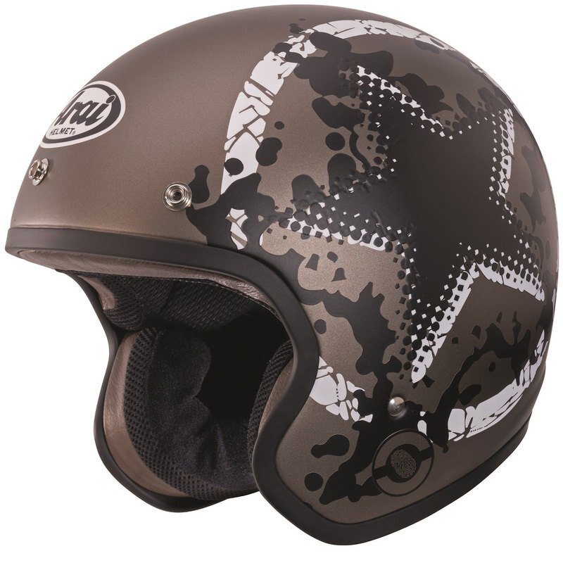 

Мотоциклетный шлем Arai Jet Freeway Classic, коричневый