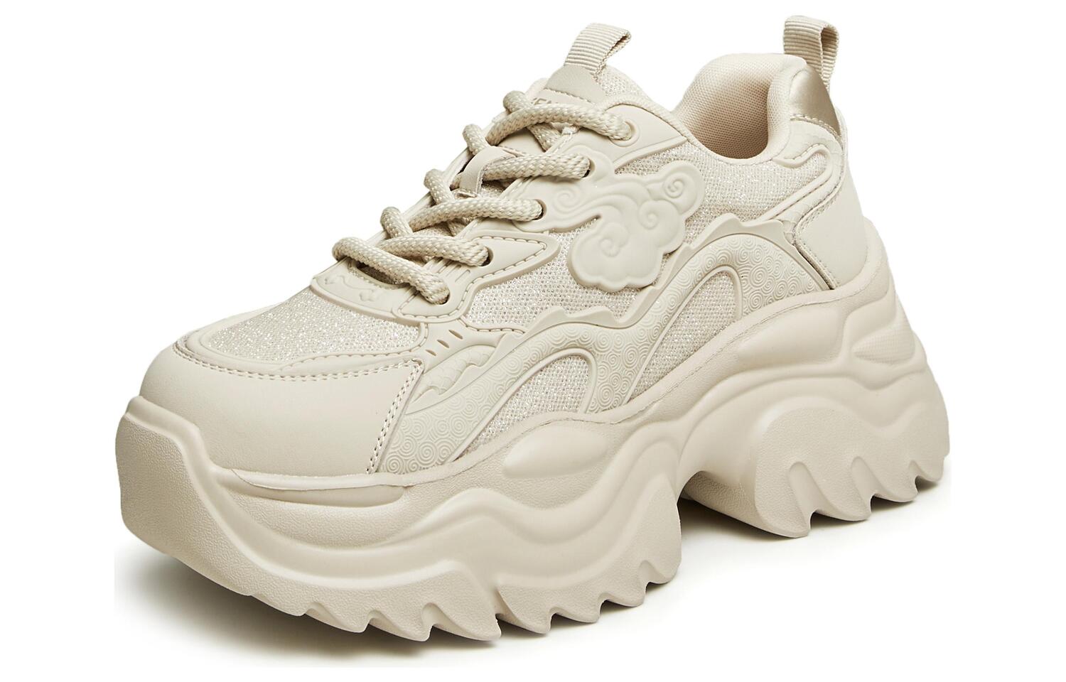 

Кроссовки teenmix Chunky Sneakers Women's Low-top, цвет Off-white