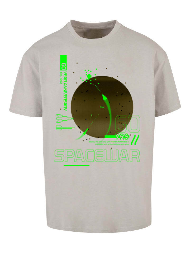 

Футболка F4NT4STIC SpaceWar Retro Gaming SEVENSQUARED, цвет lightasphalt