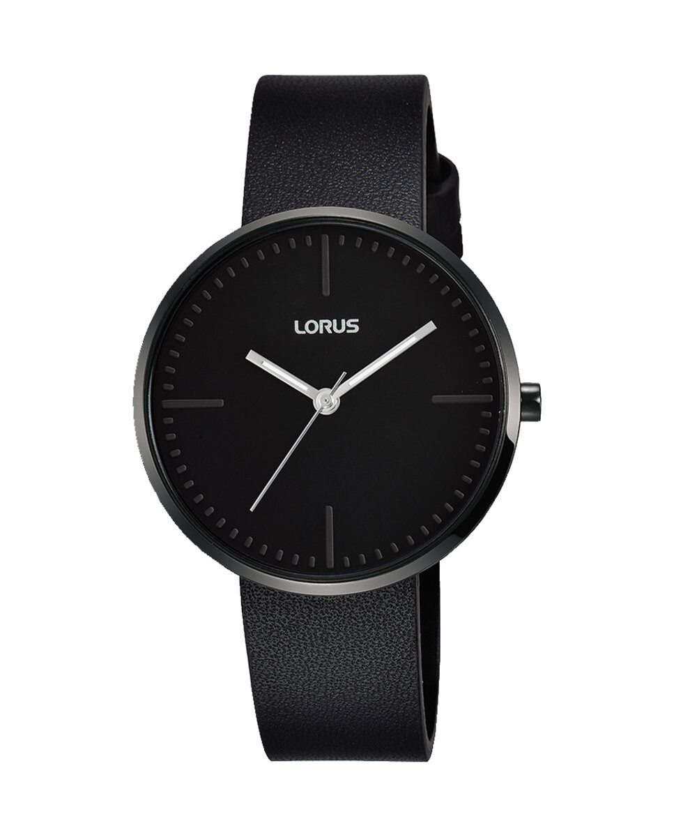 

Женские часы Woman RG273NX9 из кожи и черного ремешка Lorus, черный