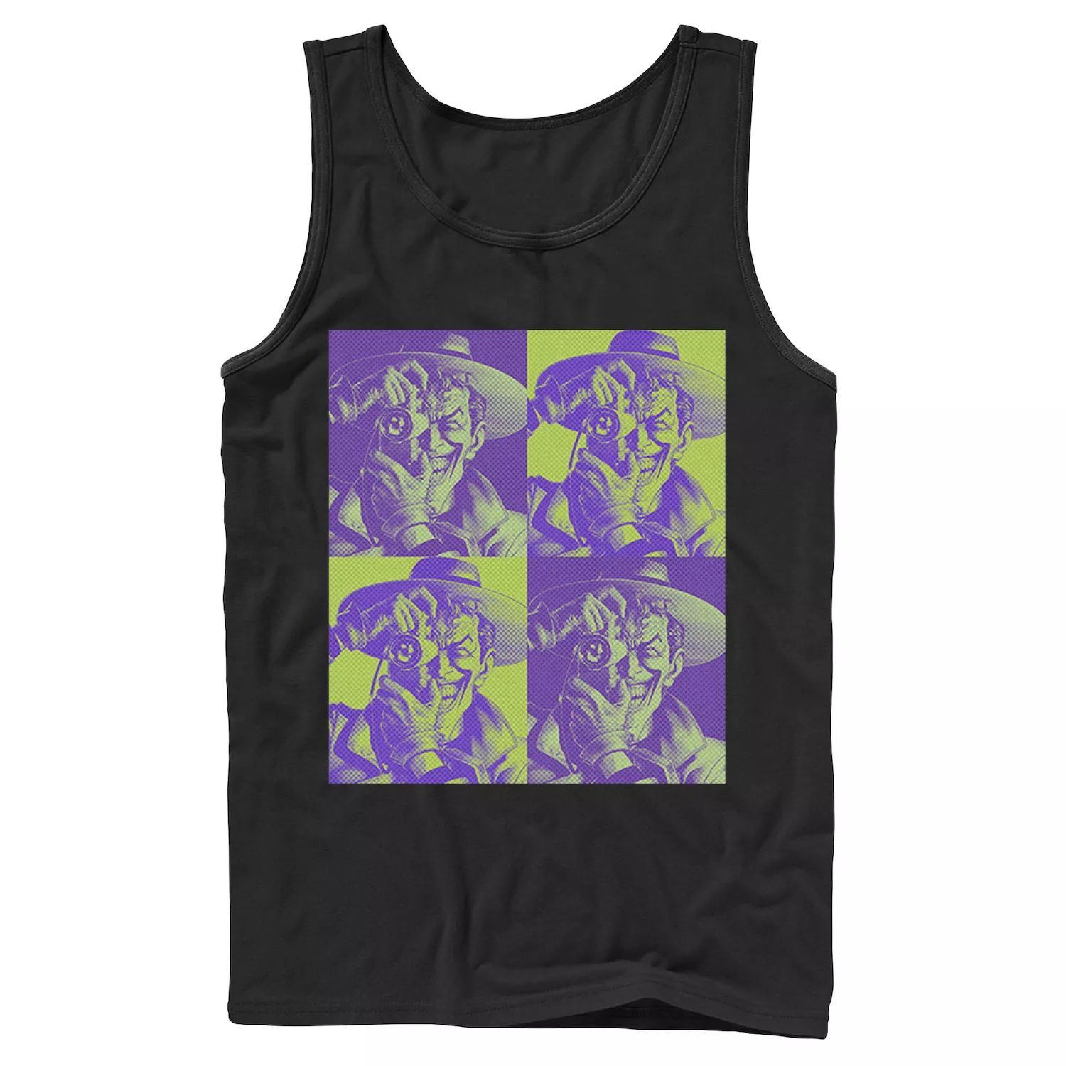 

Мужская майка DC Batman The Joker Halftone Popart DC Comics
