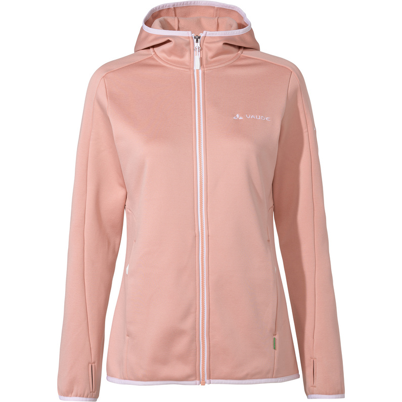 цена Женская флисовая куртка-худи Valsorda Vaude, розовый
