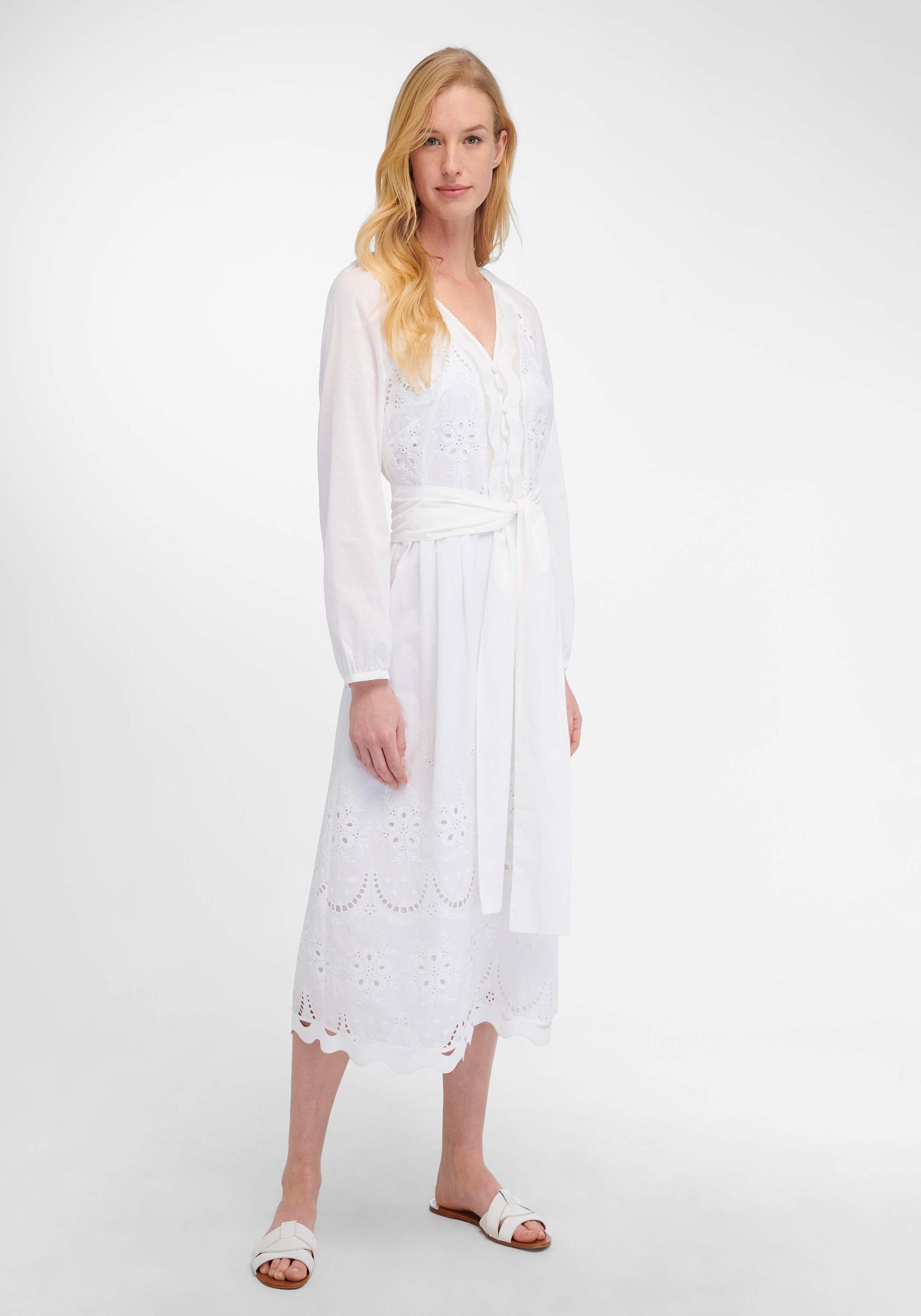 цена Платье UTA RAASCH Sommer cotton, белый