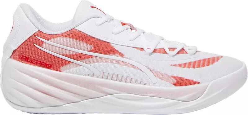 

Баскетбольные кроссовки Puma All-Pro NITRO, белый/красный