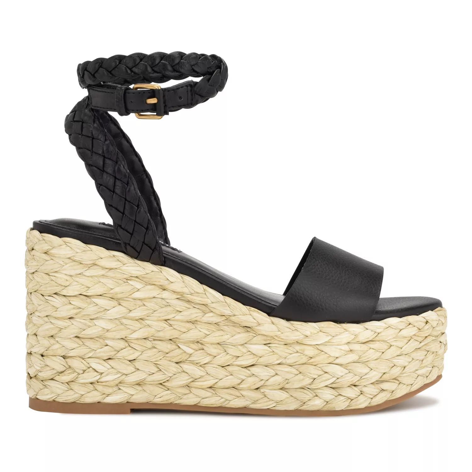 

Женские босоножки на танкетке Nine West Keily на платформе Nine West, белый