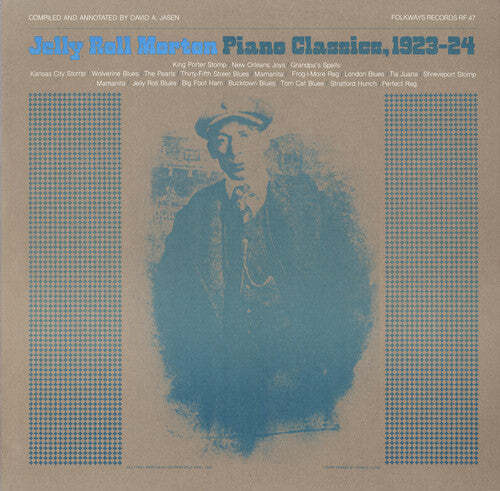 

CD диск Morton, Jelly Roll: Jelly Roll Morton Piano Classics, 1923-24