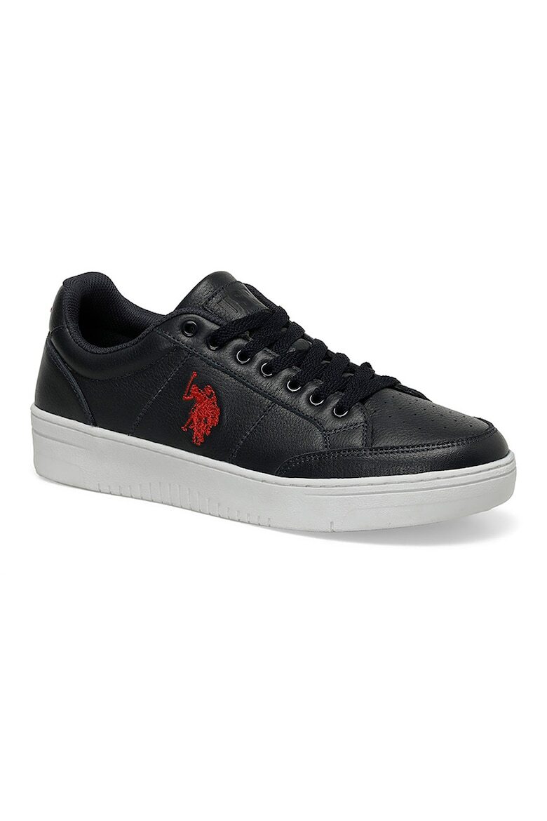 

Кожаные спортивные туфли с вышитым логотипом U S Polo Assn , красный