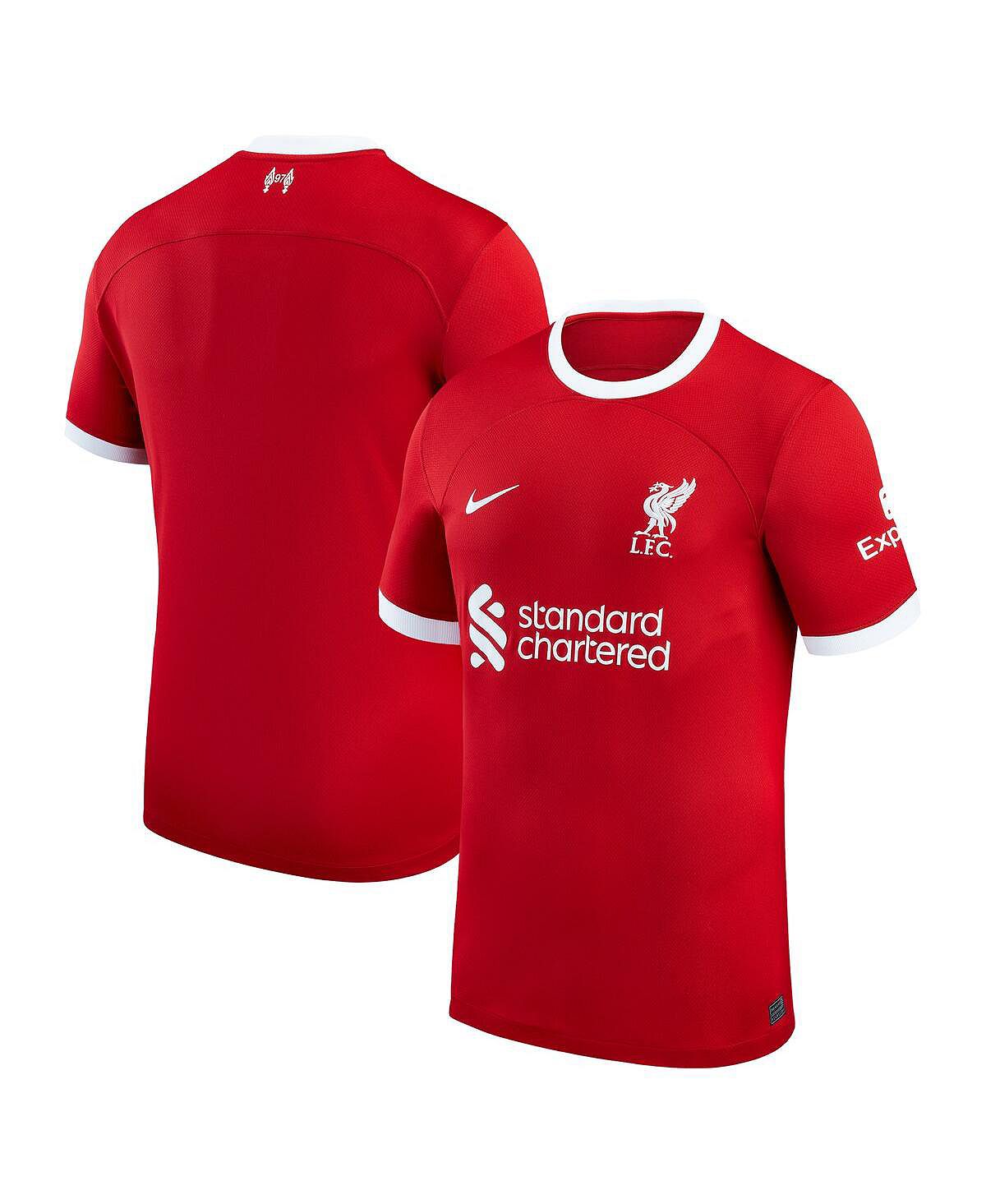 цена Мужская красная домашняя футболка Liverpool 2023/24, реплика Nike
