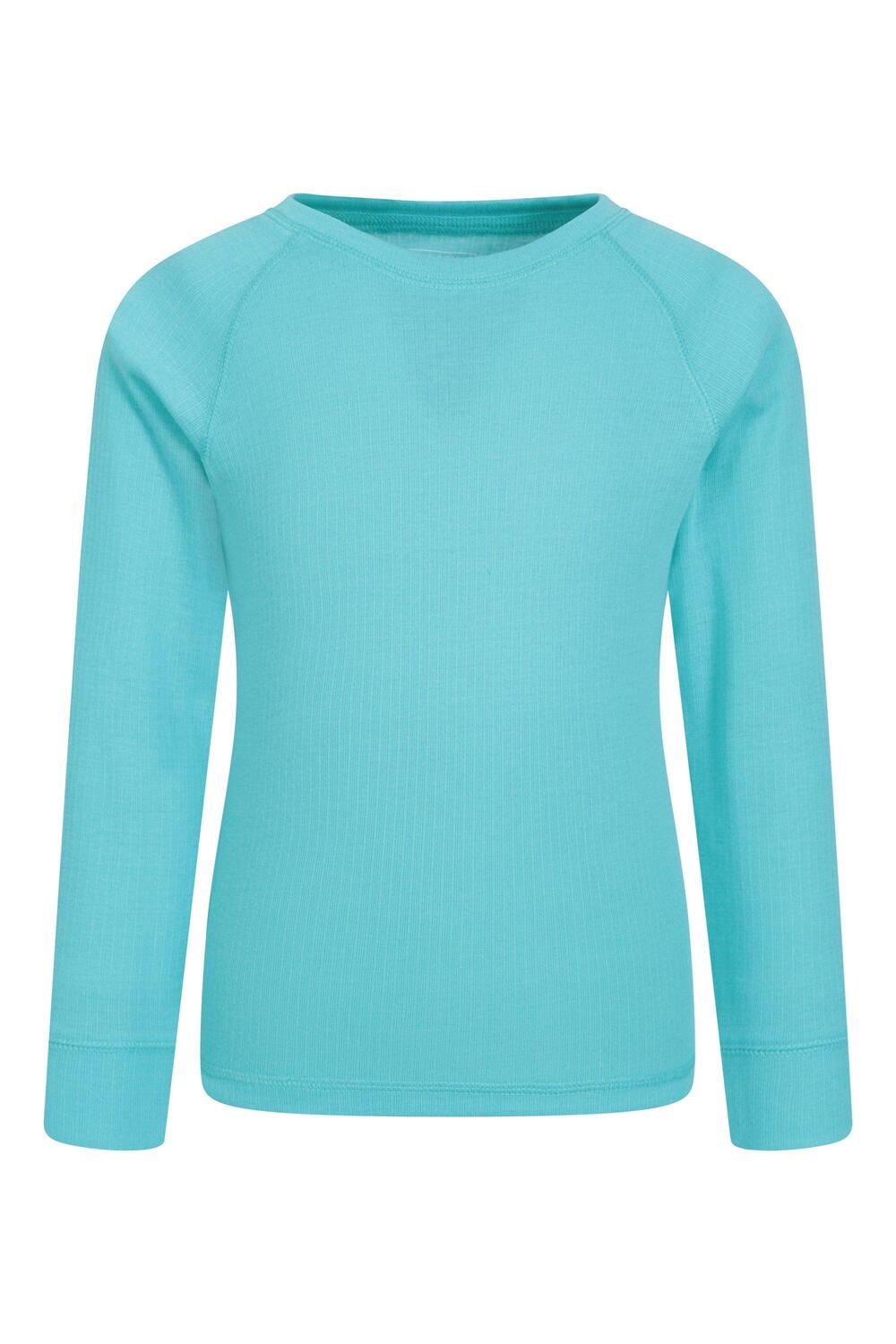 

Термофутболка с круглым вырезом Talus Base Layer Top Mountain Warehouse, зеленый
