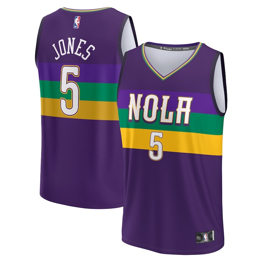 

Джерси Fanatics Branded New Orleans Pelicans, фиолетовый