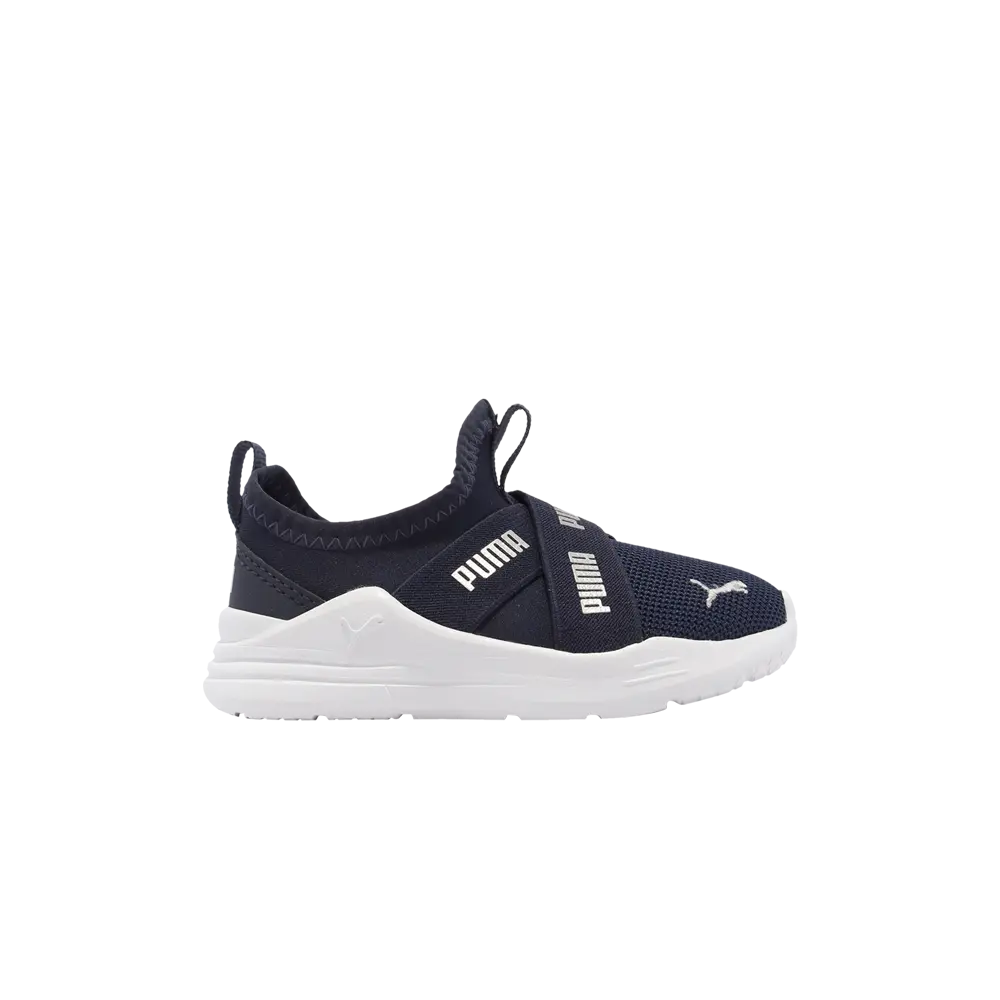 

Слипоны для бега с проводом для младенцев Puma, синий