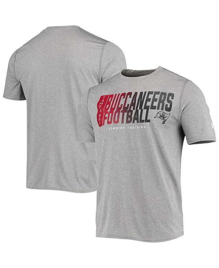 

Мужская серая футболка Tampa Bay Buccaneers с аутентичной игрой New Era, серый