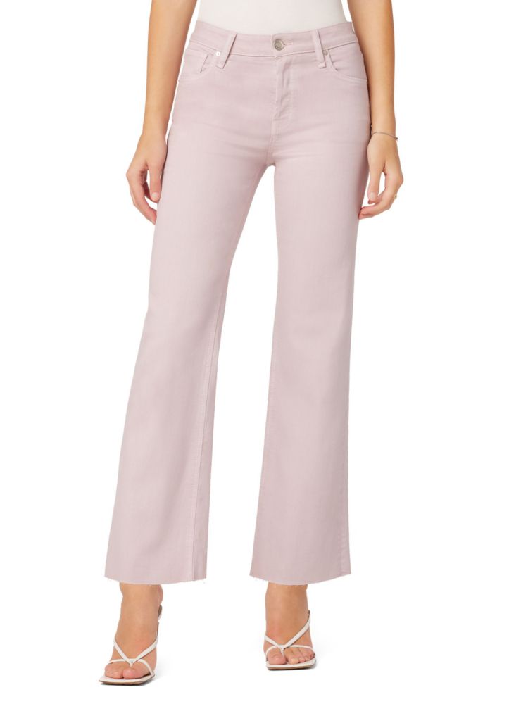 цена Широкие джинсы с высокой посадкой Rosie Hudson Jeans, цвет Coated Violet