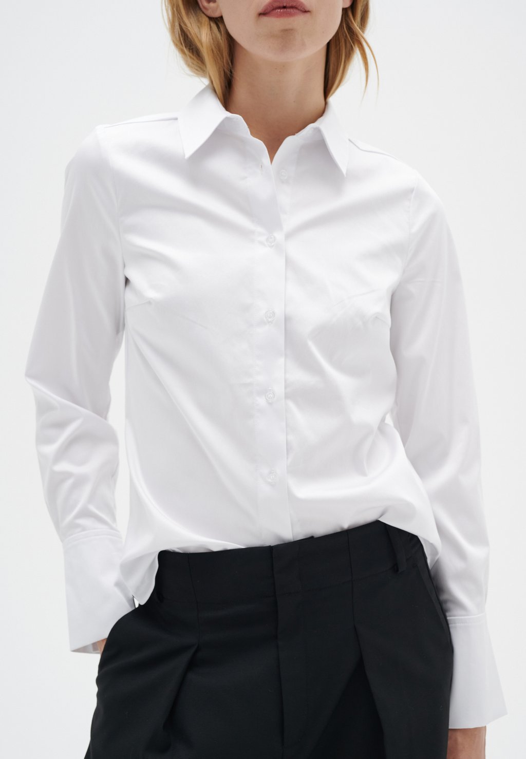 Рубашка InWear КАЛЛИВ, цвет pure white базовая футболка dagnaiw inwear цвет pure white