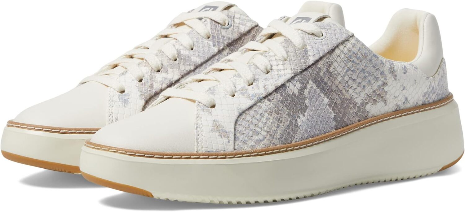

Кроссовки Grandpro Topspin Sneaker Cole Haan, цвет Roccia Pearly Snake Print/Ivory