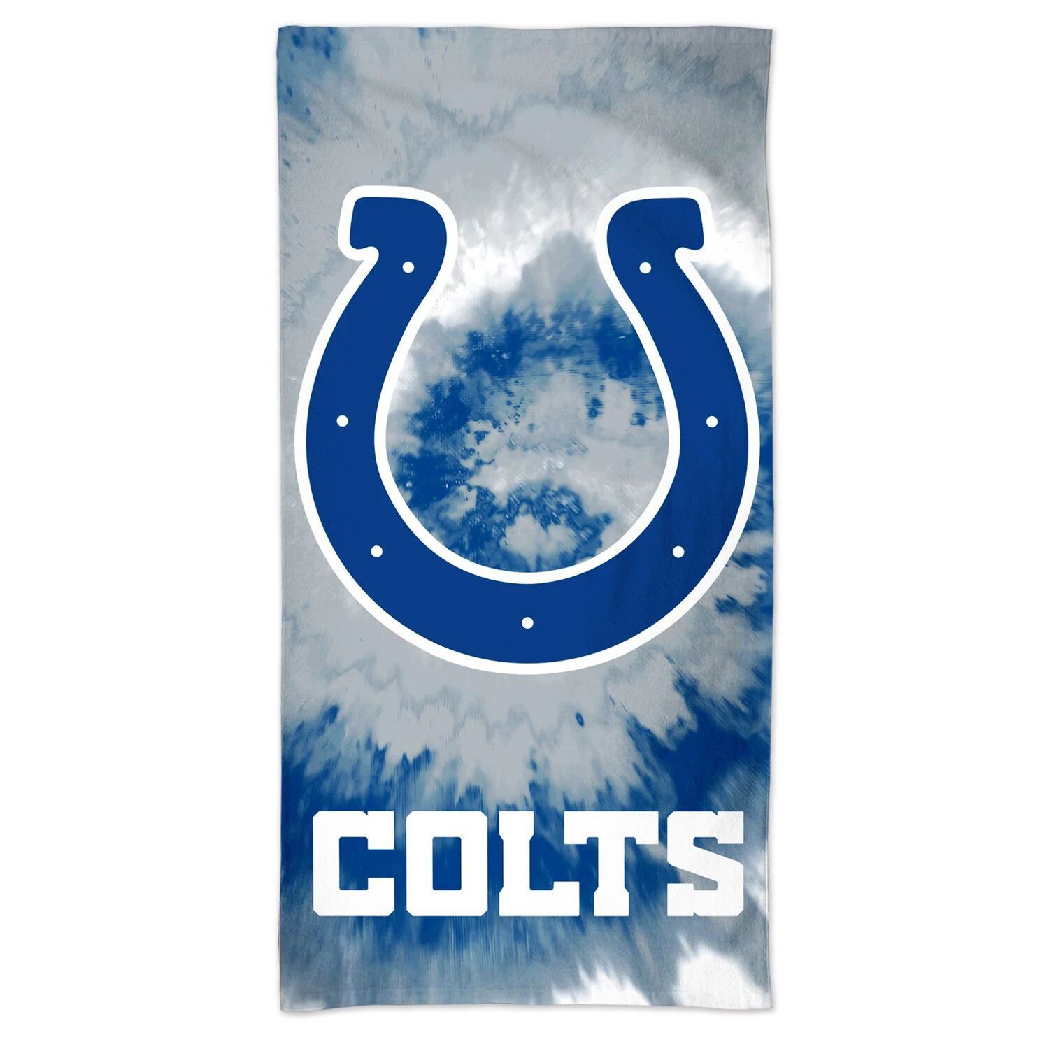

Пляжное полотенце Spectra с принтом тай-дай WinCraft Indianapolis Colts 60 x 30 дюймов