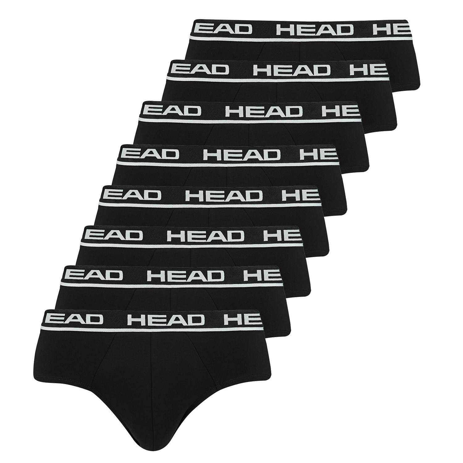 Боксеры HEAD Boxershorts Head Boxer Brief 8P, цвет 002 - Black