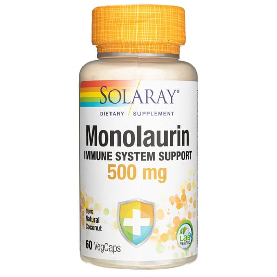 Solaray, Монолаурин 500 мг, 60 капс.
