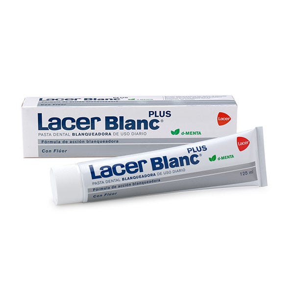 Мятная паста Lacerblanc 125 мл Lacer набор для отбеливания зубов lacerblanc white flash lacer