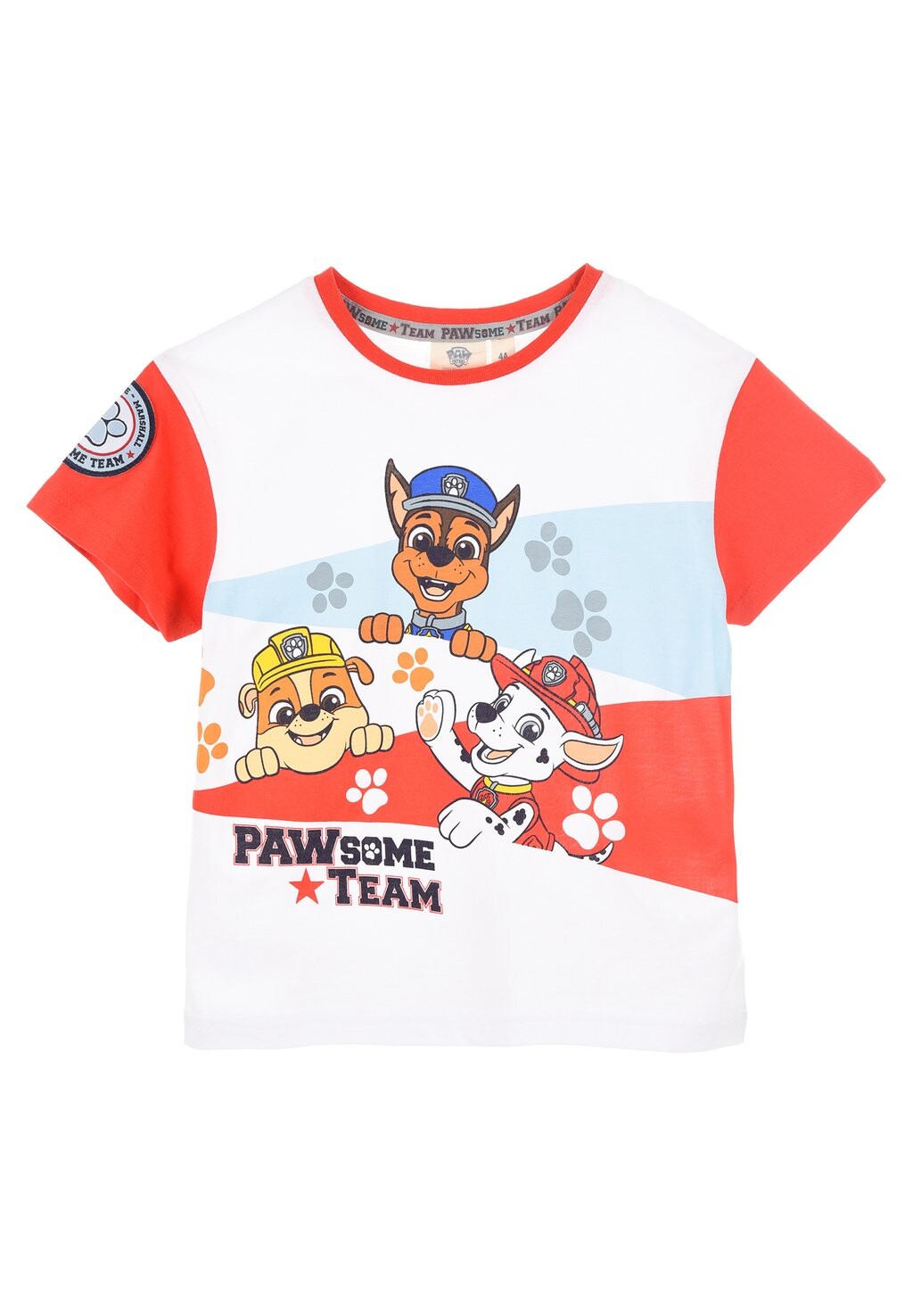 

Футболка с принтом Paw Patrol, цвет rot